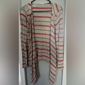 Fall striped cardigan